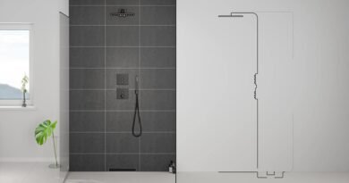 recycling shower concept